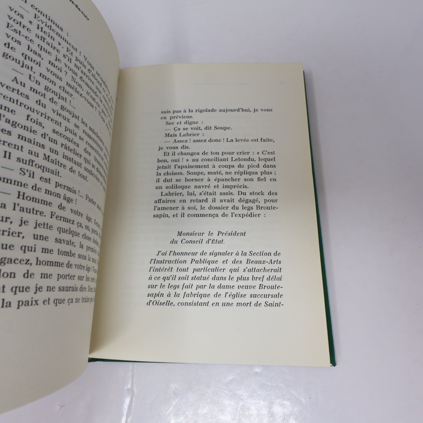 Messieurs les Ronds-De-Cuir Courteline Les Flammes Flammarion 1958 HC Numéroté