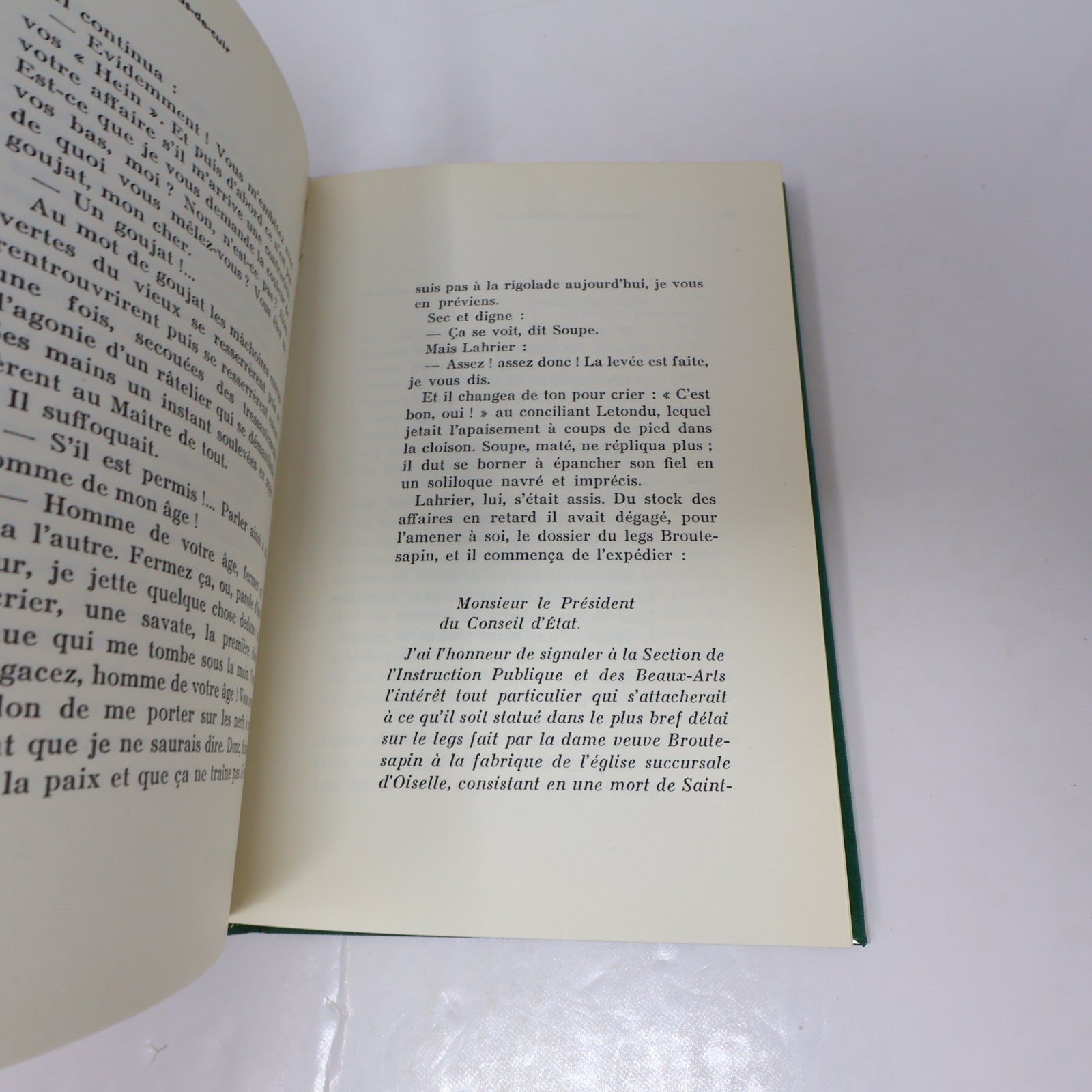 Messieurs les Ronds-De-Cuir Courteline Les Flammes Flammarion 1958 HC Numéroté