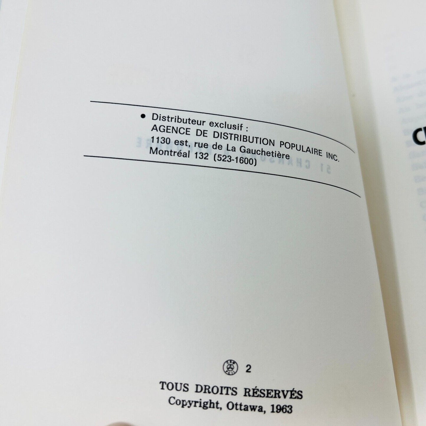51 Chansons à Répondre de Pierre Daignault 1963 Partitions Songbook Français 60s