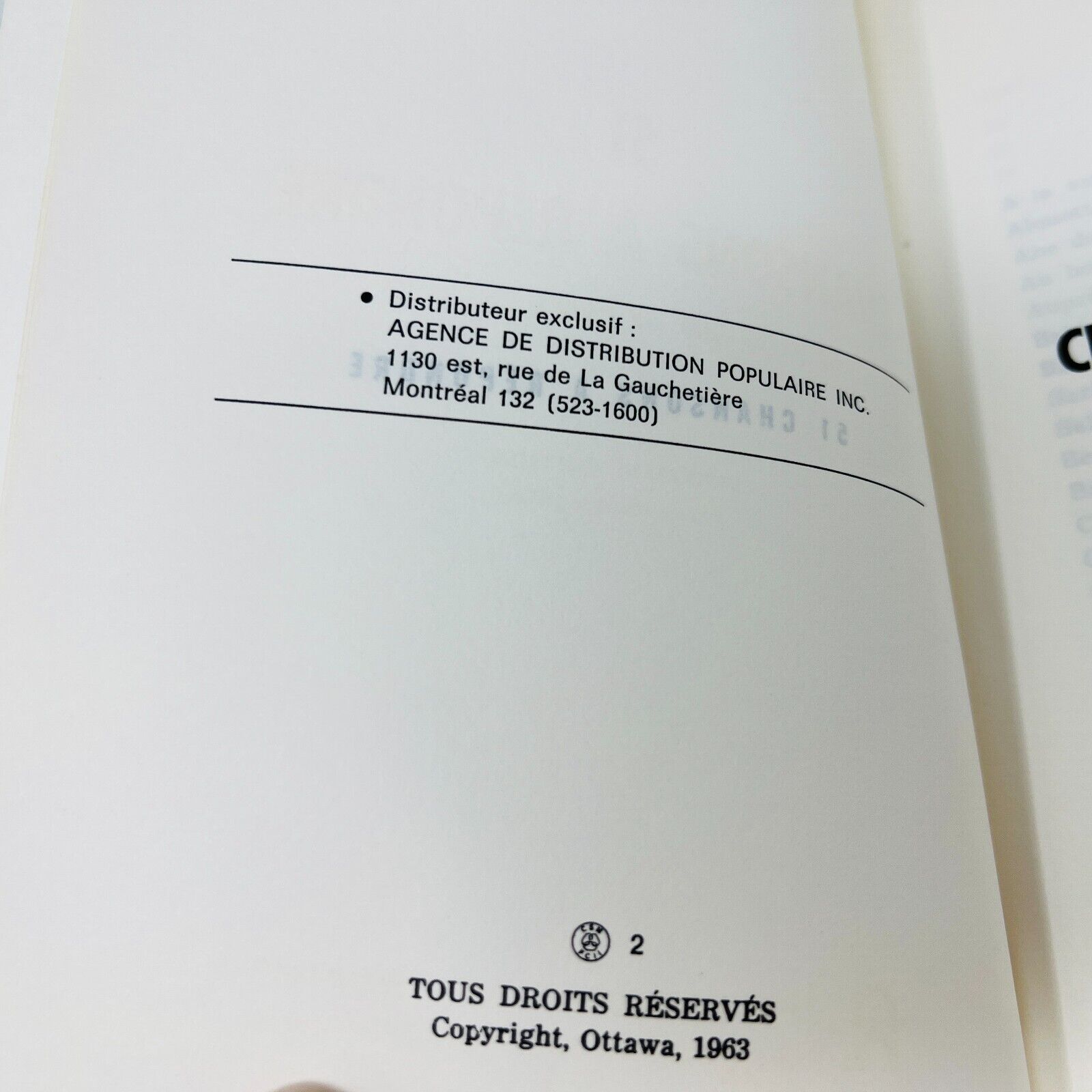 51 Chansons à Répondre de Pierre Daignault 1963 Partitions Songbook Français 60s