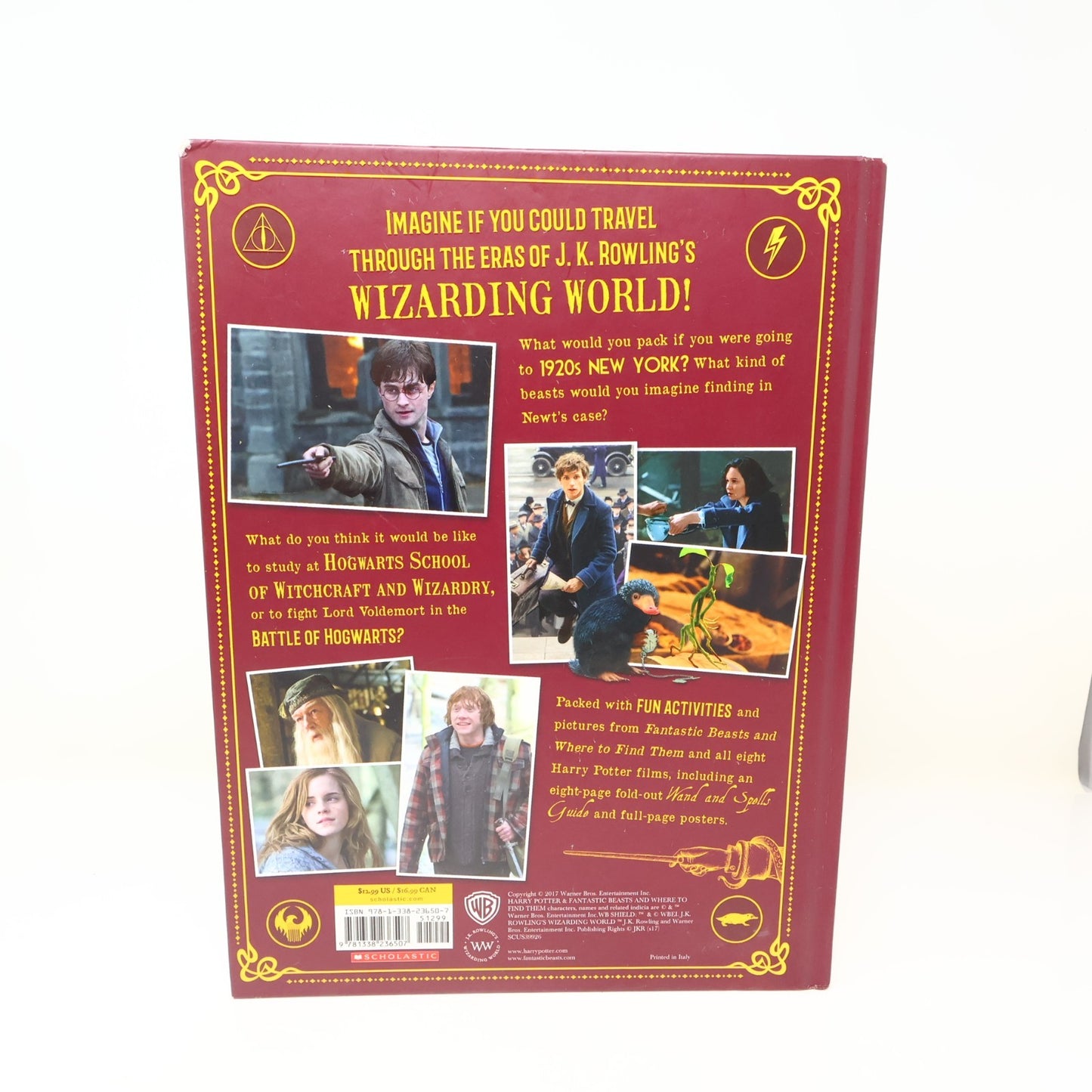 A Magical Yearbook Wizarding World Harry Potter Emily Stead Scholastic 2017 HC