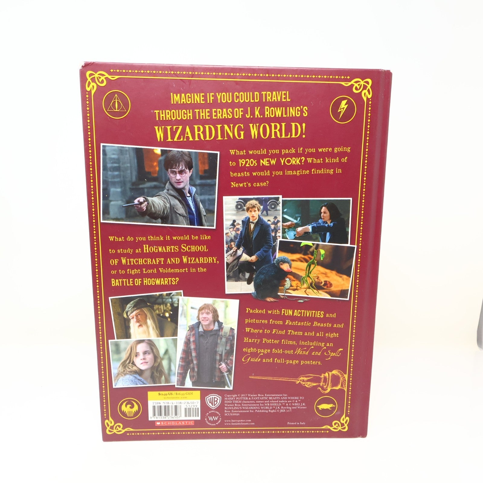 A Magical Yearbook Wizarding World Harry Potter Emily Stead Scholastic 2017 HC