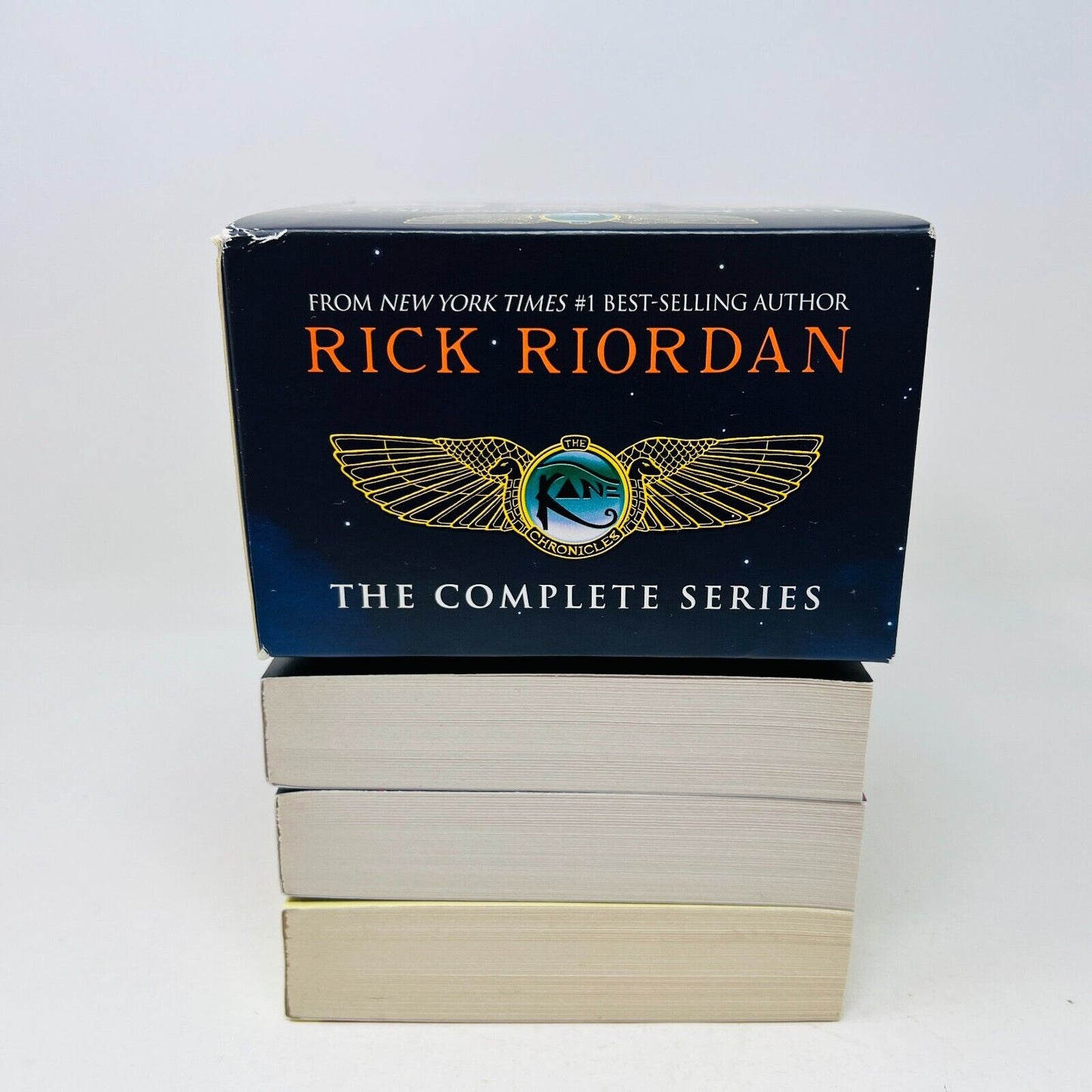 2013 The Kane Chronicles Complete Series Hyperion Box Set by Rick Riordan PB