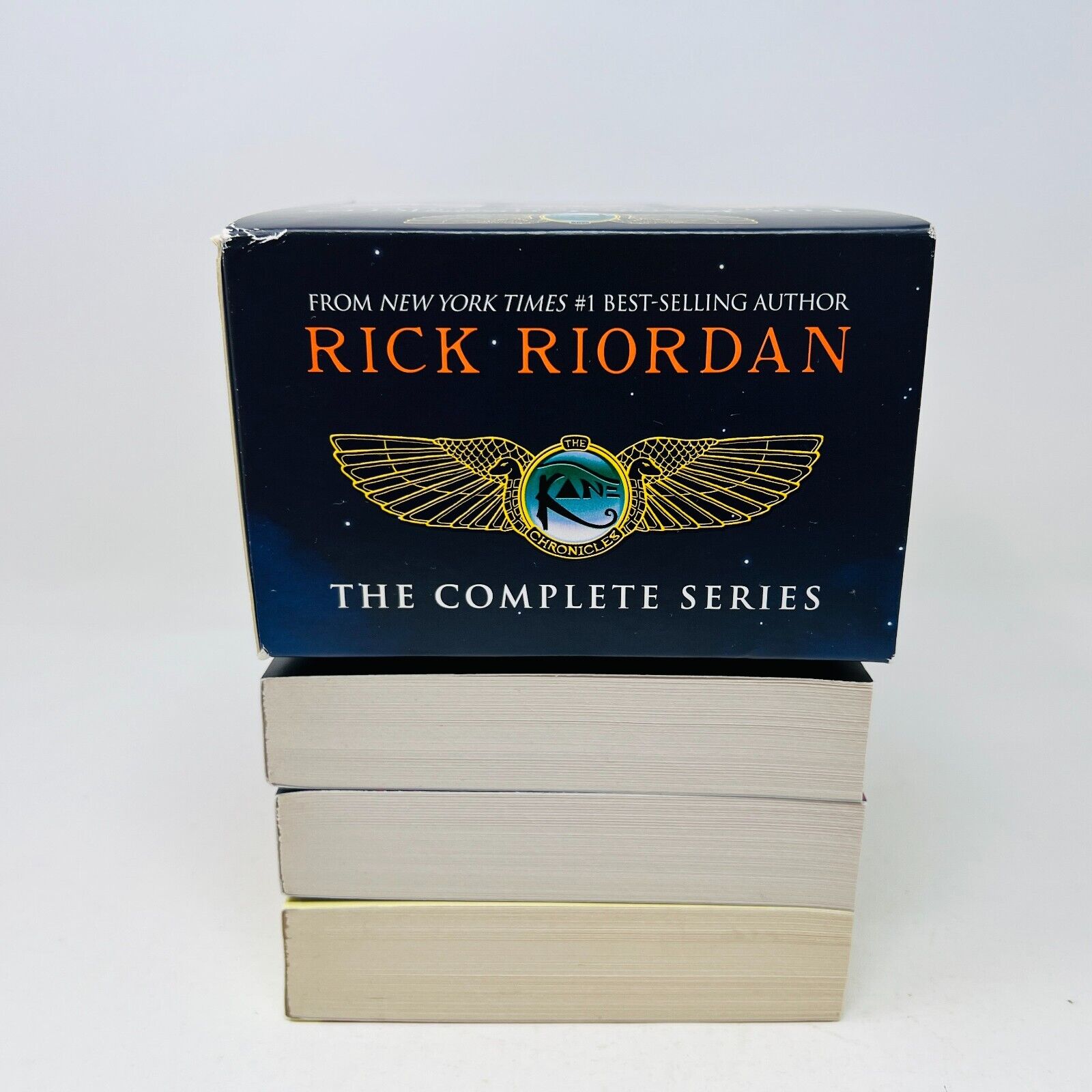 2013 The Kane Chronicles Complete Series Hyperion Box Set by Rick Riordan PB