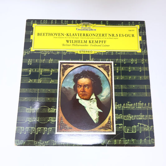Beethoven Wilhelm Kempff Leitner Klavierkonzert Nr. 5 Es-dur LP Record 138 777