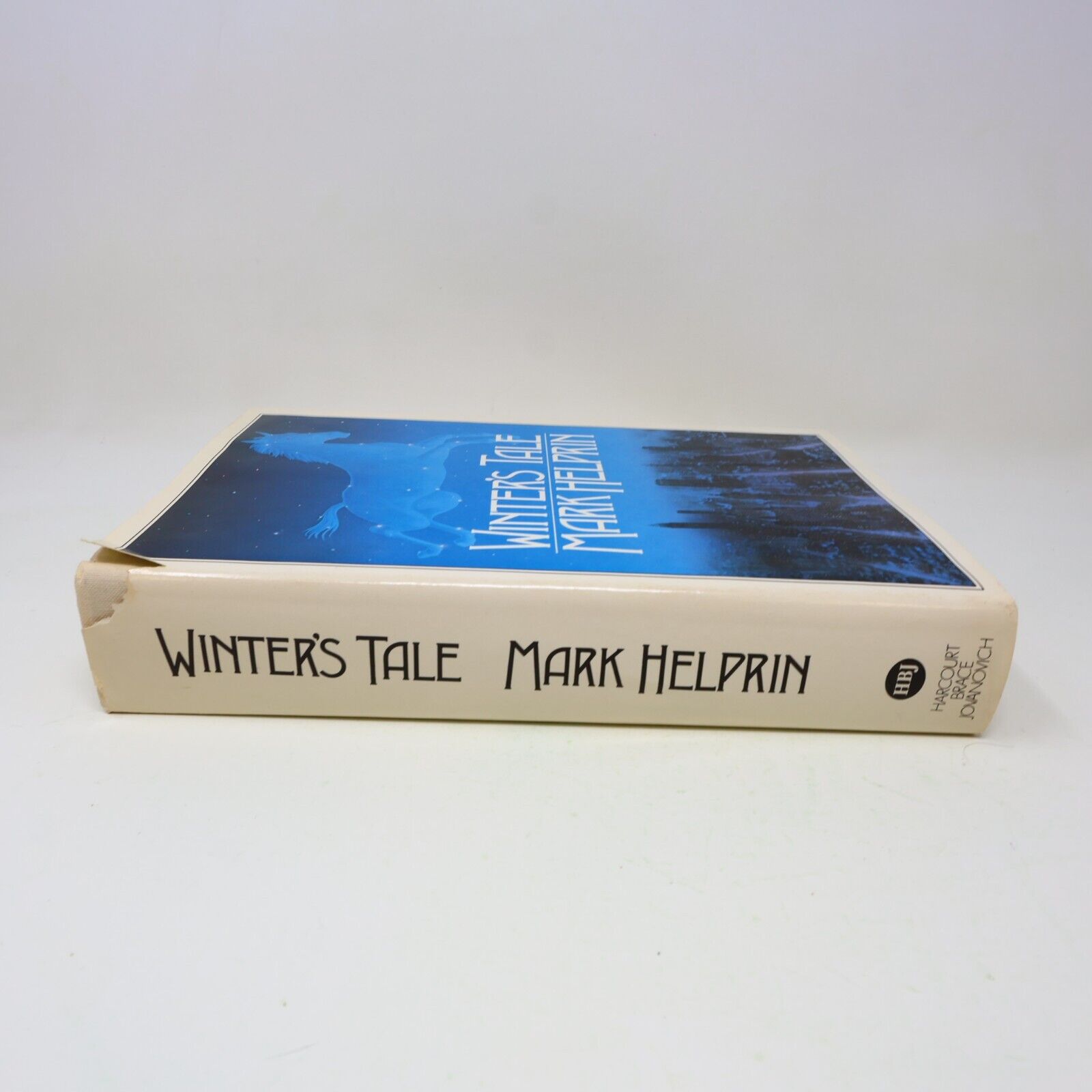 1983 Winter's Tale Mark Helprin Historical Fantasy HBJ Hardcover Book 80s HC DJ