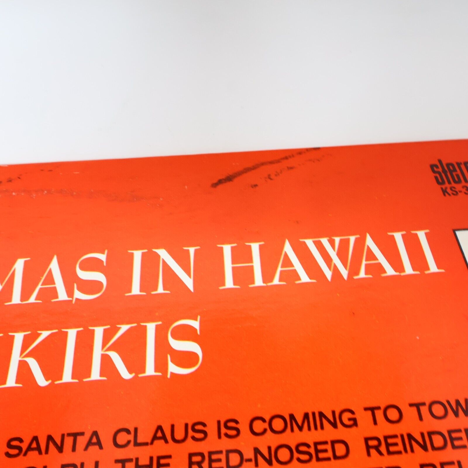Merry Christmas in Hawaii the Waikikis by Kapp Records 33rpm LP Record KS-3444