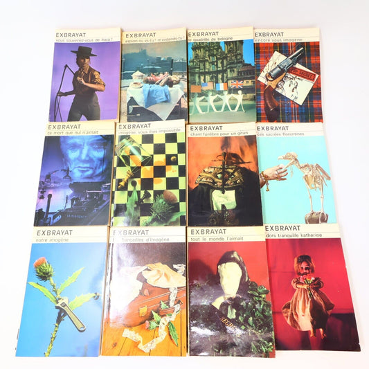 Lot 18 Exbrayat Club des Masques Notre Imogène Tout le Monde l'Aimait Livres
