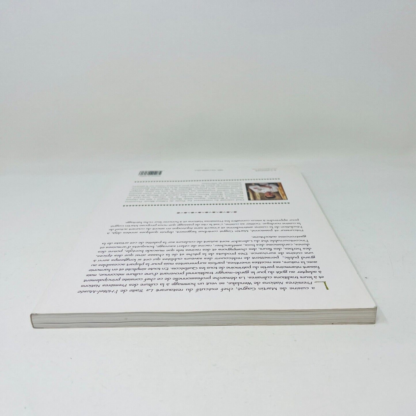 Gastronomie des Premieres Nations Signé par Martin Gagné Livre Recettes Cuisine