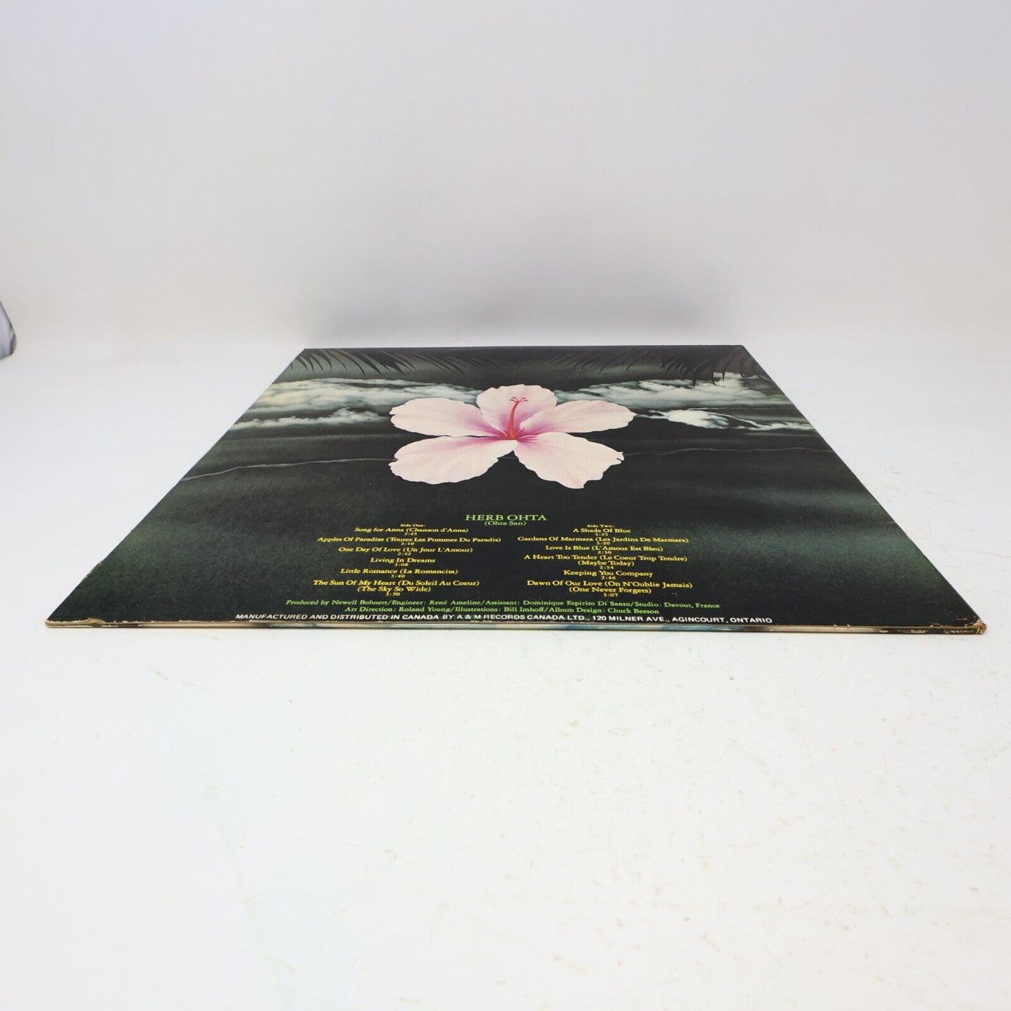 Herb Ohta Song For Anna LP Record Vinyl 1973 Canada A&M Records SP-3651 1970s