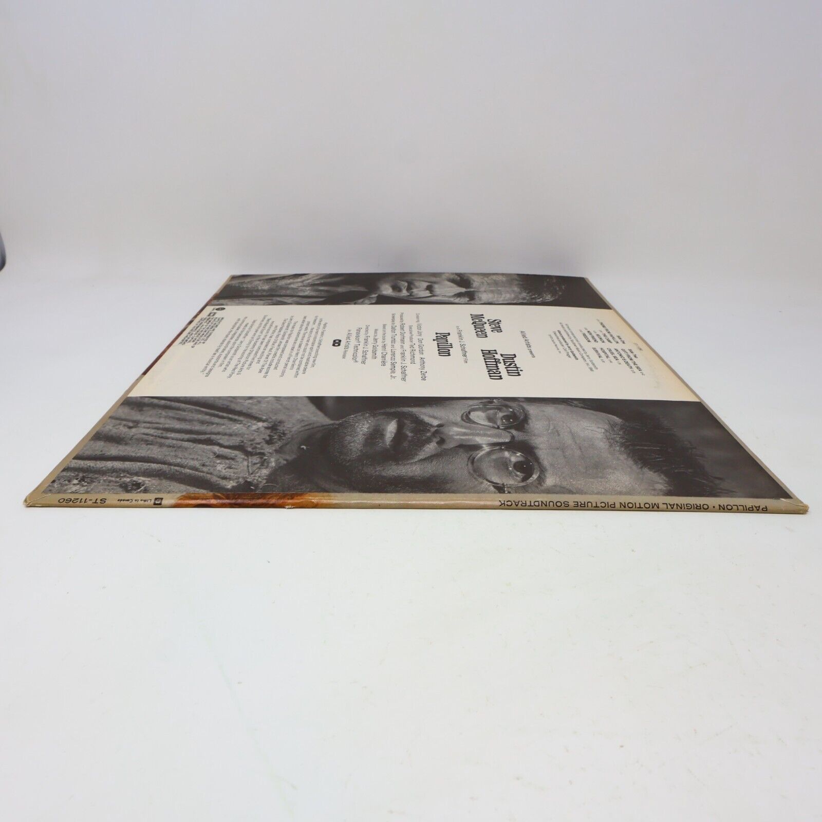 Jerry Goldsmith Papillon Movie Soundtrack LP Record 1973 ST-11260 Steve McQueen