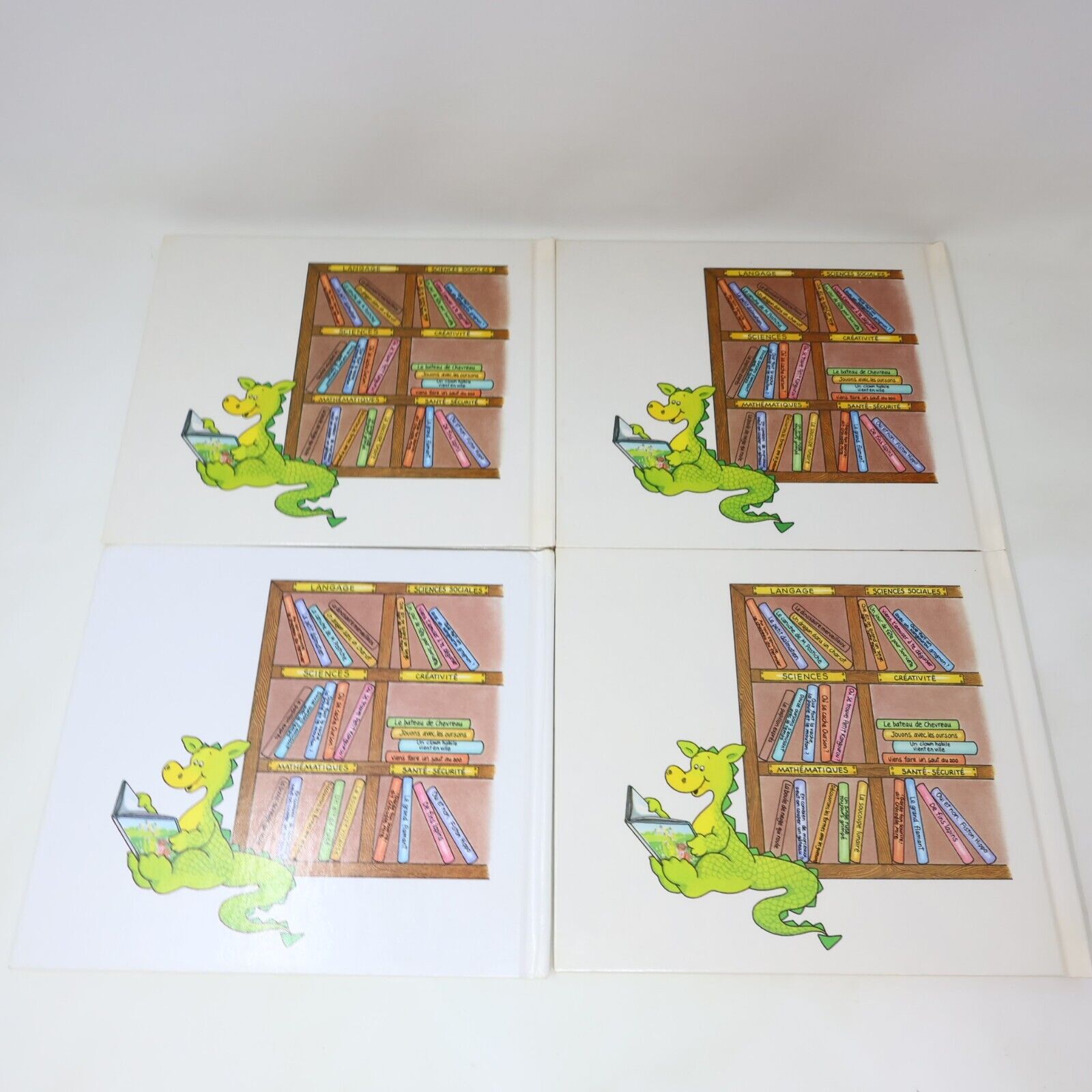 9x Le Château Magique du Livre Jeunes Enfants Moncure Grolier Lot Livres French