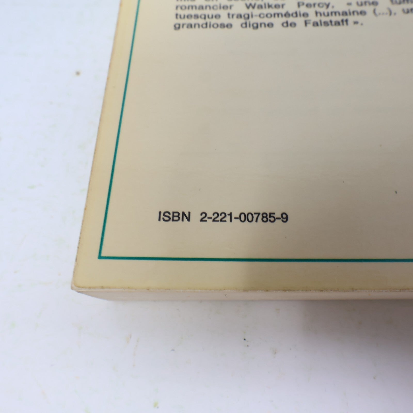 1981 La Conjuration des Imbéciles John Kennedy Toole Robert Laffont Roman Livre