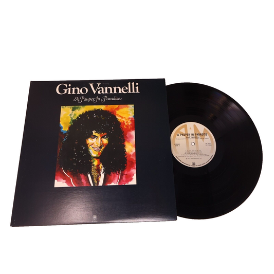 Gino Vannelli A Pauper In Paradise LP Record + Poster A&M SP-4664 Canada 1977