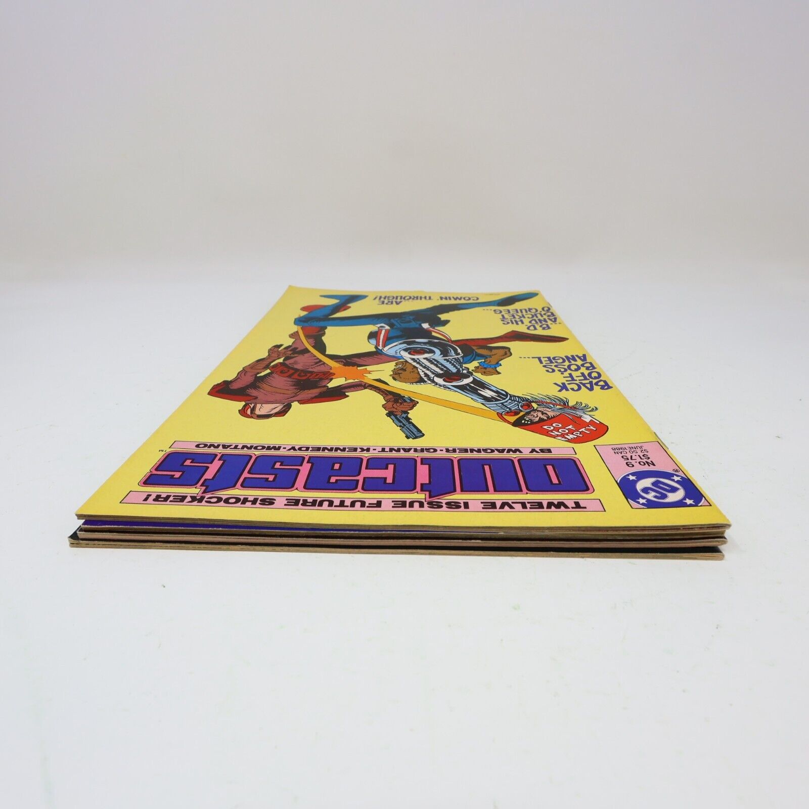 Lot 4 Comics Outcasts #9-12 Wagner/Grant/Kennedy/Montano DC 1988 80s
