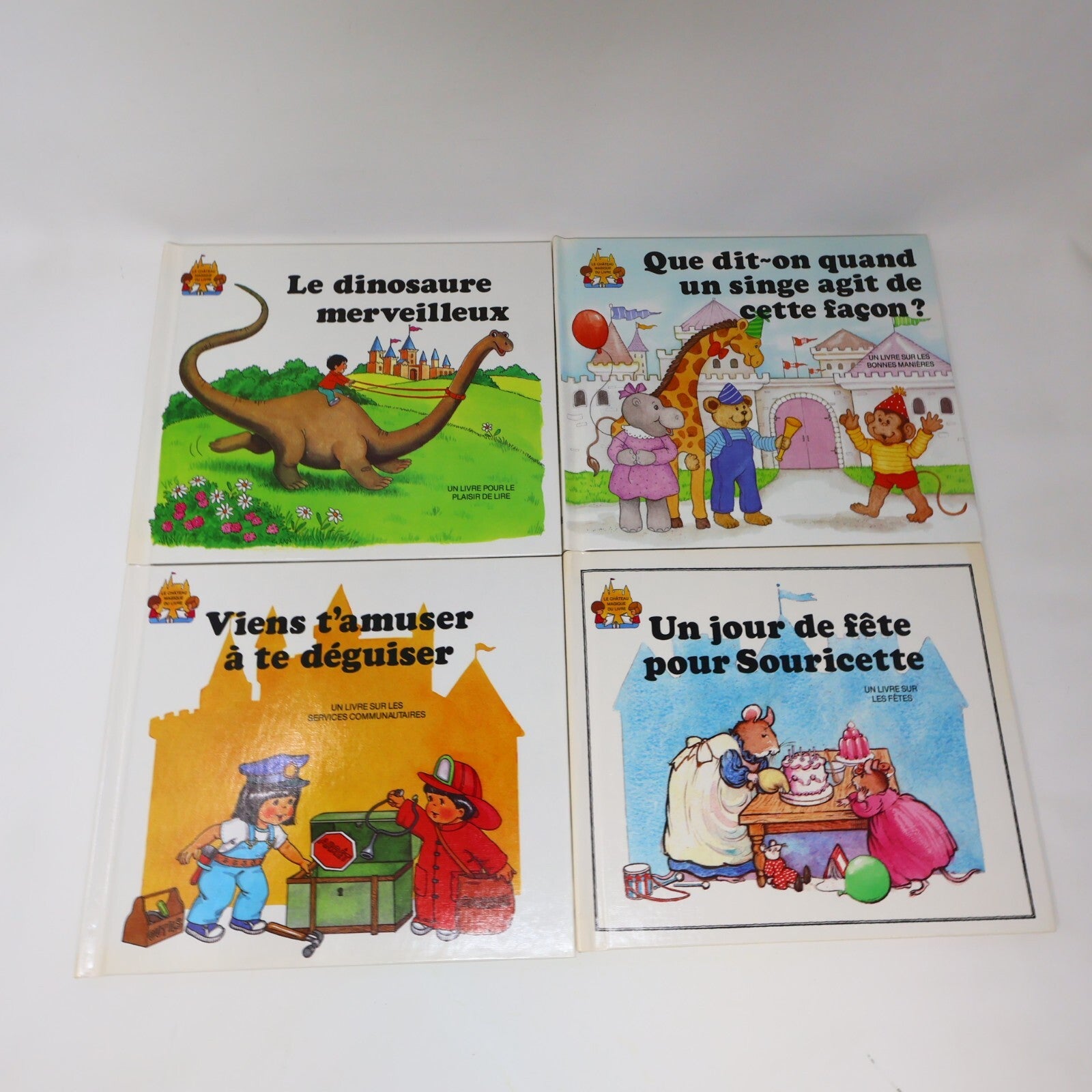 Le Château Magique du Livre Lot 26 Livres Jane Belk Moncure Français Grolier HC