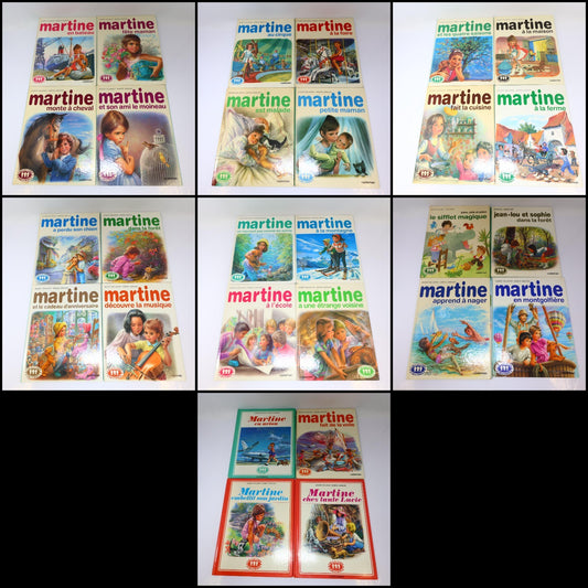 Martine Lot 28 Livres Gilbert Delahaye/Marcel Marlier Casterman Enfants HC Books