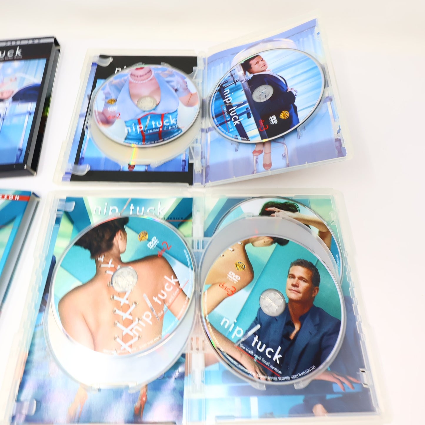 Nip/Tuck 7 DVD Lot Complete Seasons 1-6 TV Series Drama Dylan Walsh NTSC