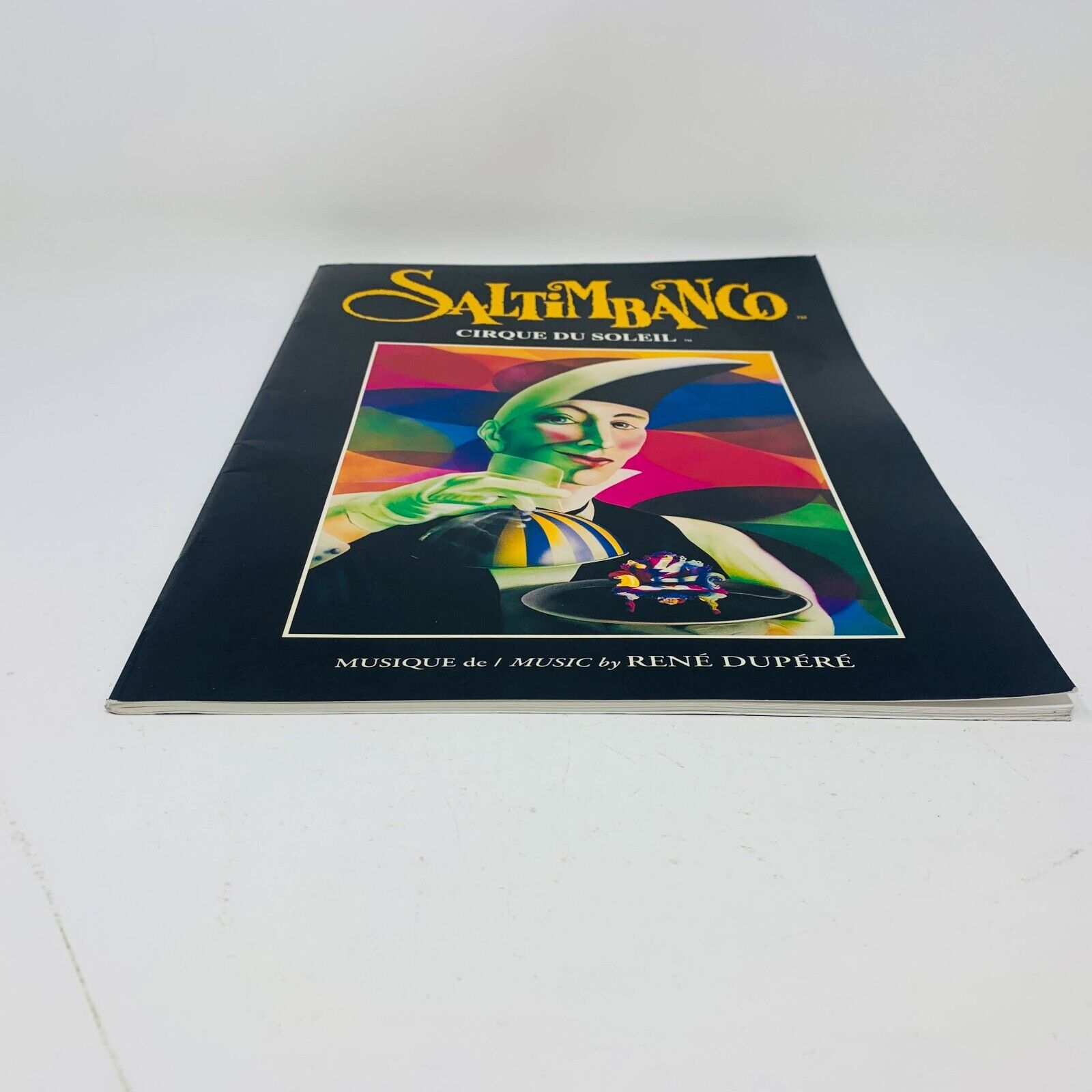 1993 Saltimbanco Cirque du Soleil Songbook Show Music René Dupéré Piano Vocal