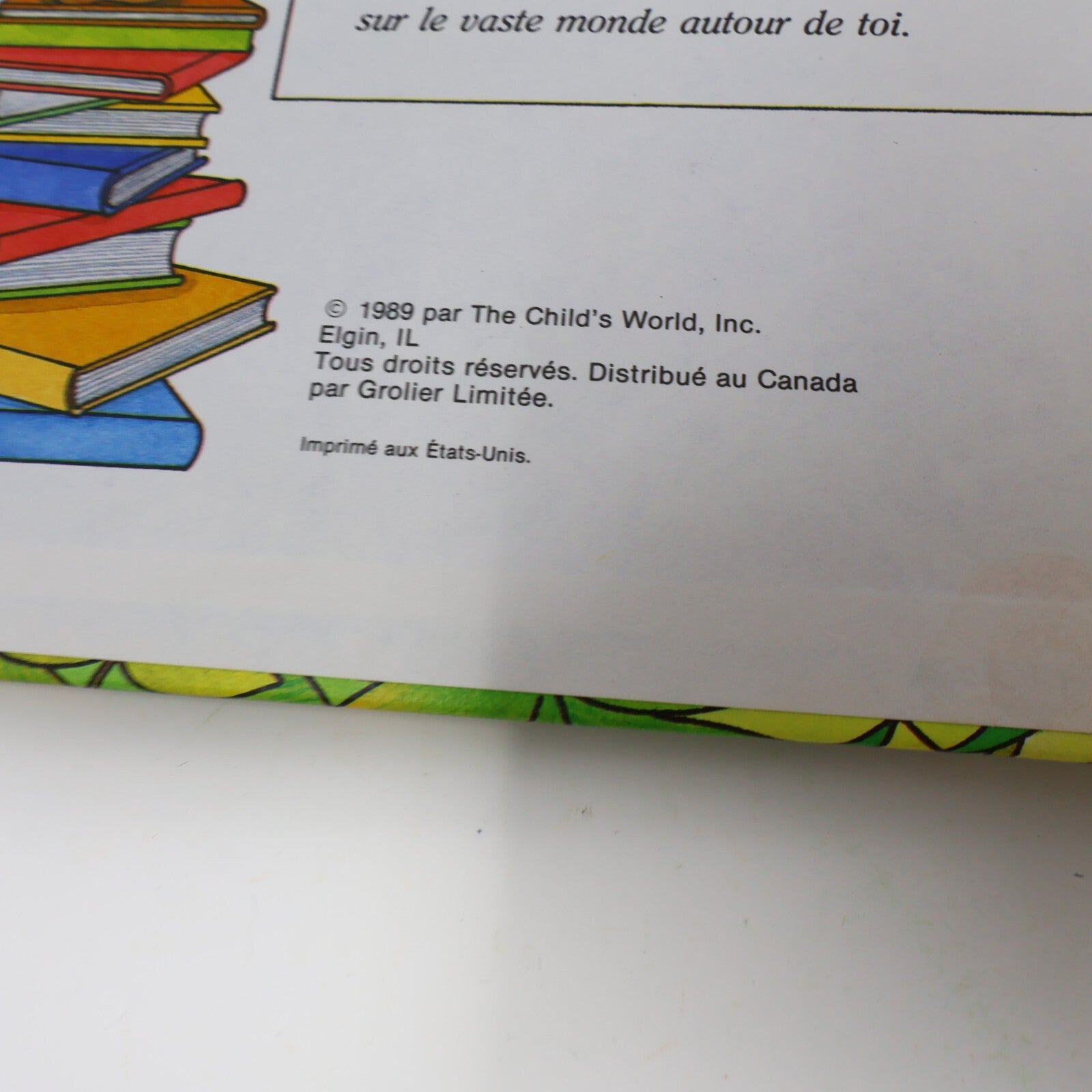 Lot 14 Le Château Magique du Livre Jane Belk Moncure Livres Enfants Français 80s