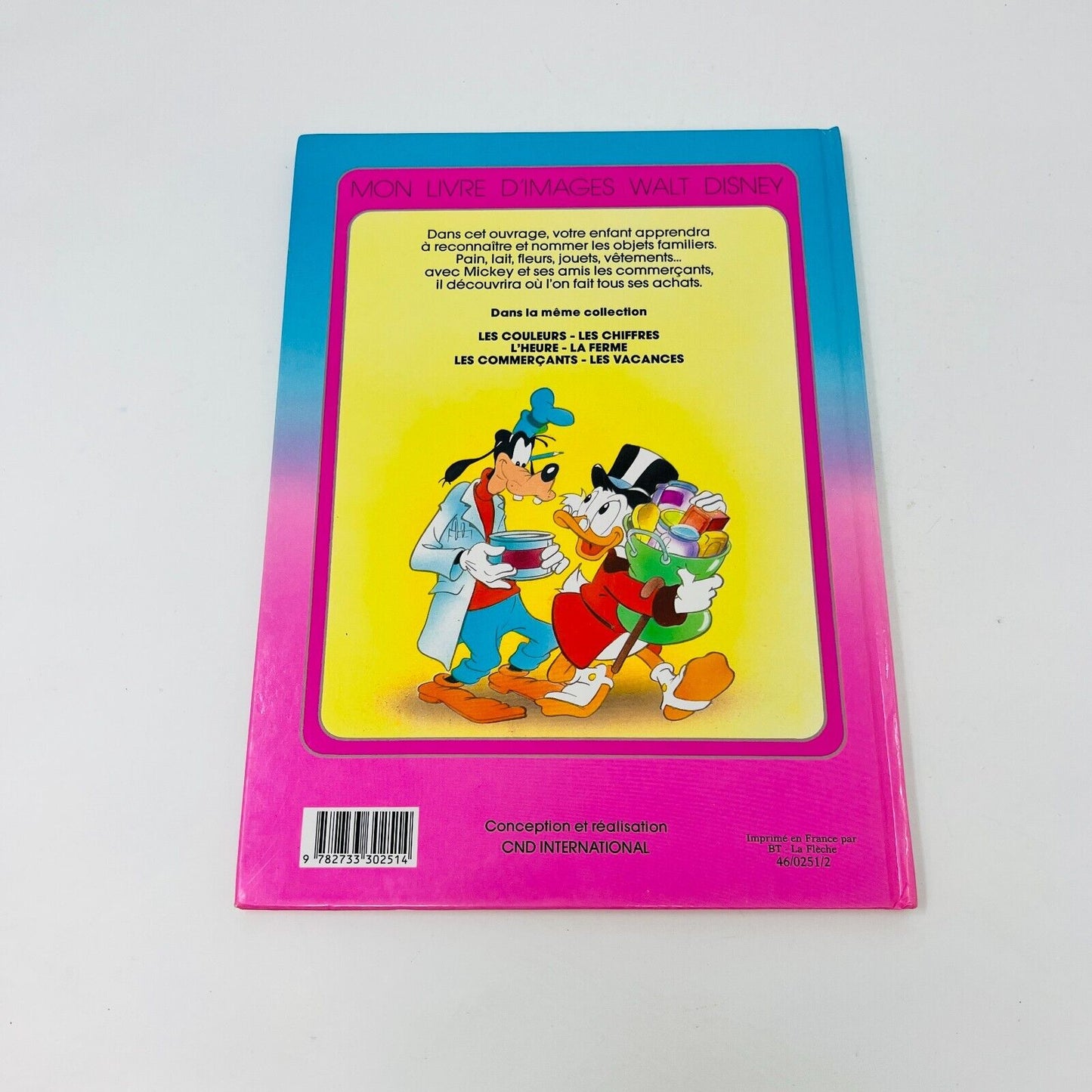 Lot de 5 Mon Livre d'Histoires/D'Images Walt Disney Enfants Français/French 1986
