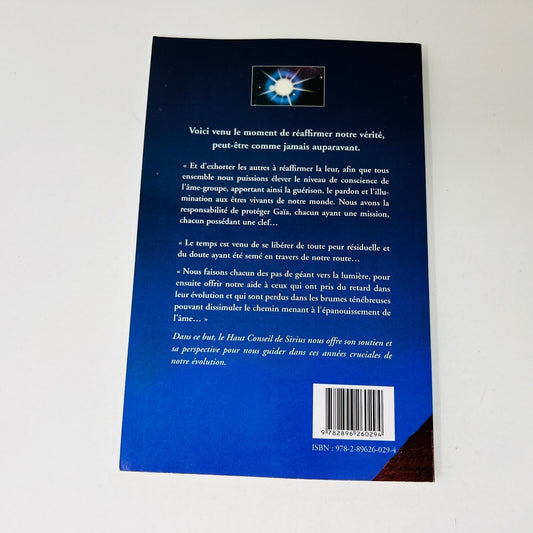 2007 Le Haut Conseil de Sirius de Patricia Cori Ariane Français/French Paperback
