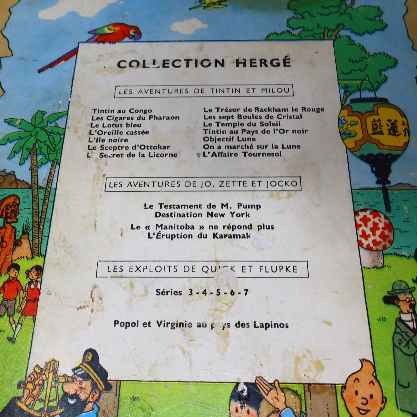 Tintin L'Affaire Tournesol Hergé Casterman 1956 HC B20 Belgique Français/French