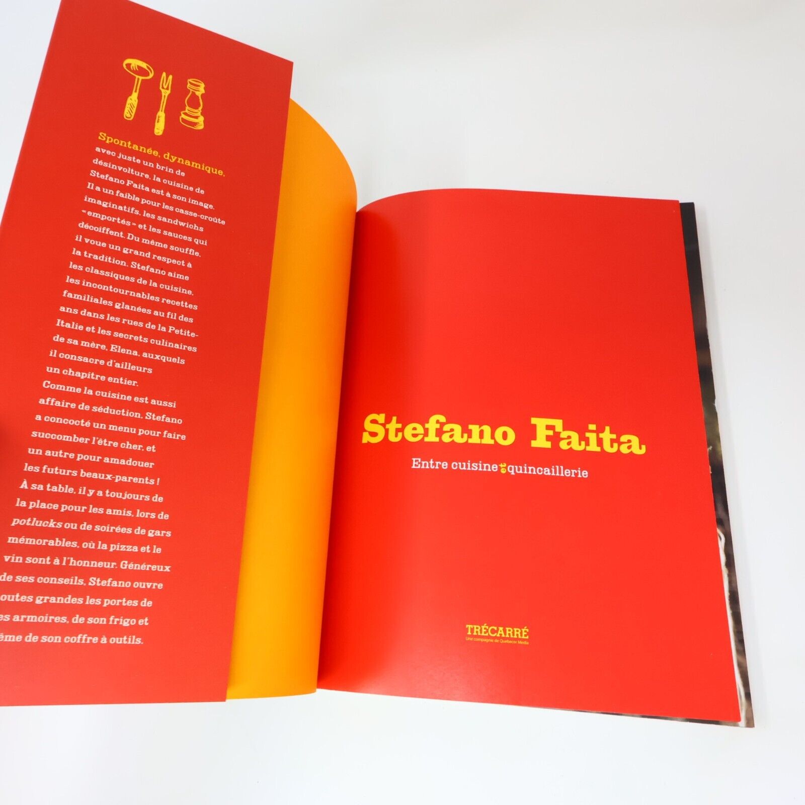 2007 Cuisine et Quincaillerie de Stefano Faita Recettes Trécarré Français Livre