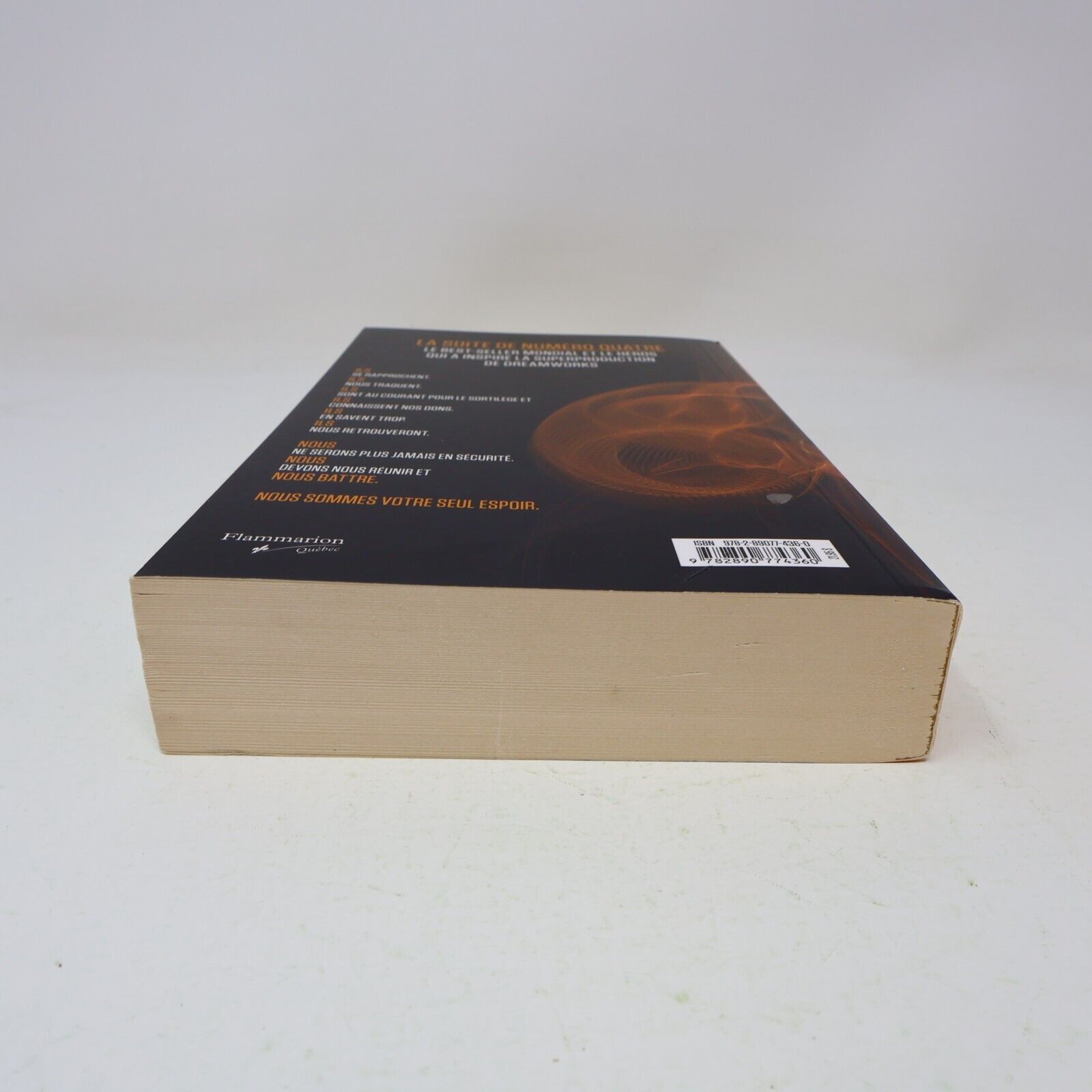 2012 Le Pouvoir des Six Les Héritiers de Lorien de Pittacus Lore Flammarion PB