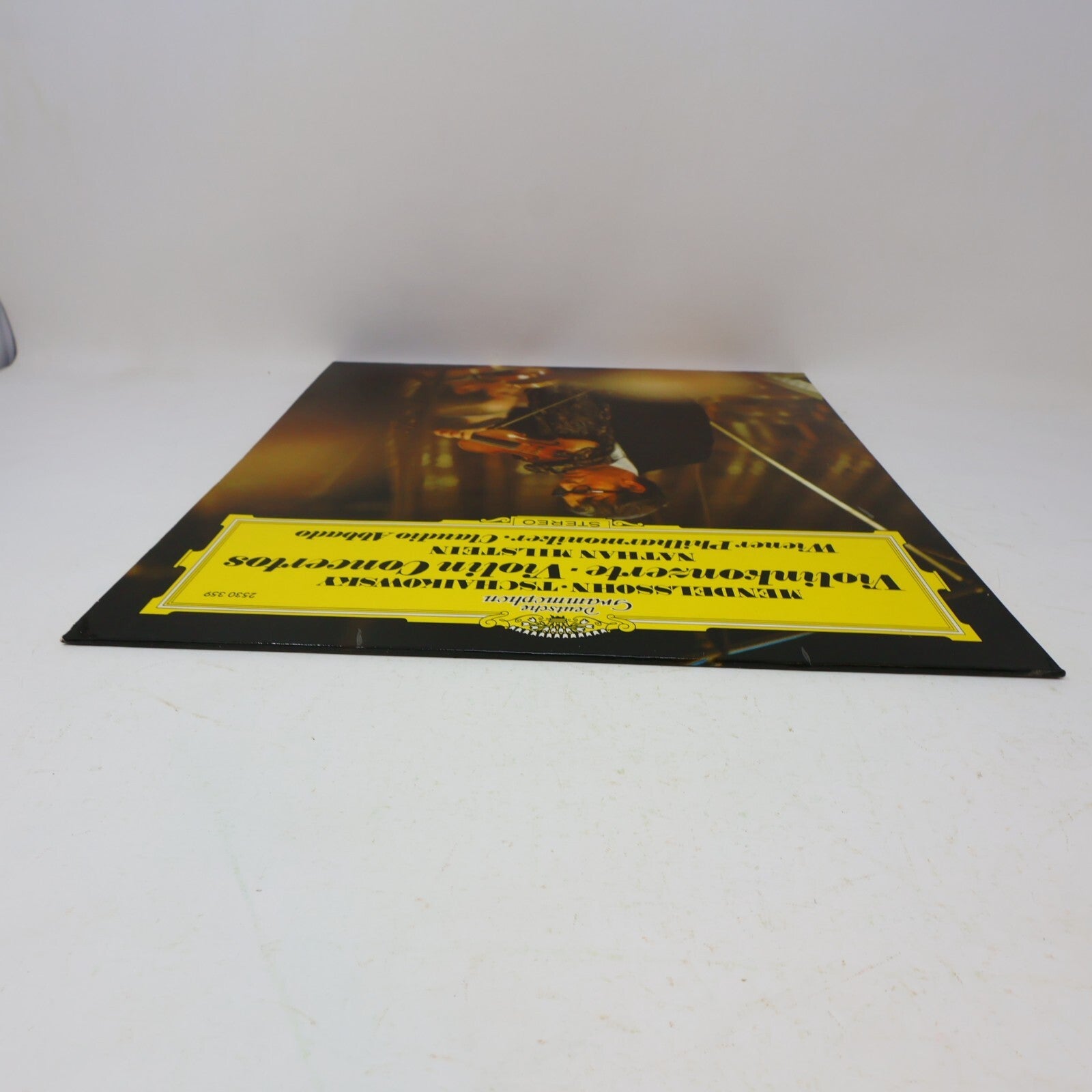 Mendelssohn Tschaikowsky Violin Concertos Nathan Milstein Abbado 2530 359 Record