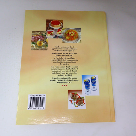 1997 La Magie de Jell-O Desserts et Goûters 100 Recettes Cuisine Boyer/Gingras