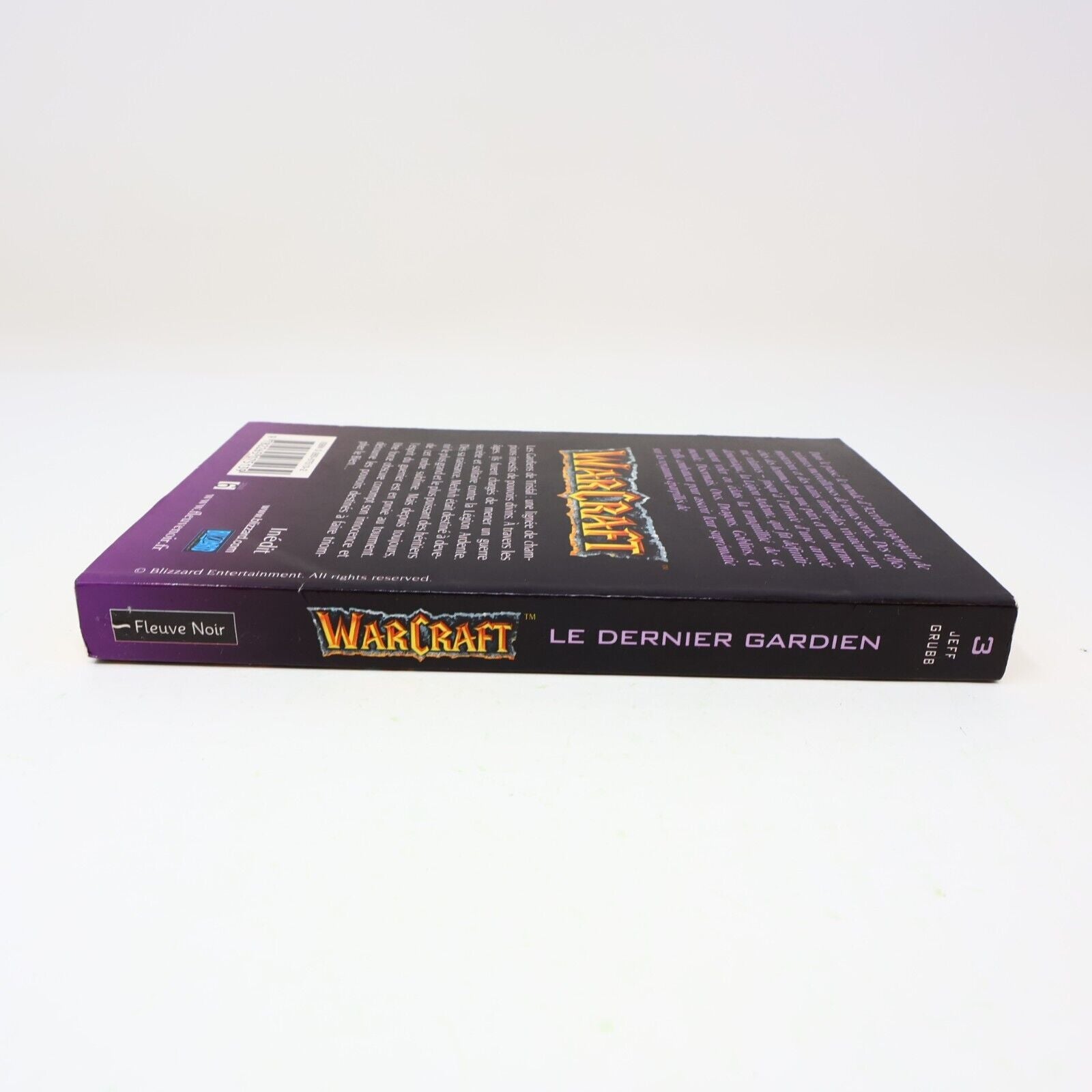 2004 Le Dernier Gardien WarCraft #3 de Jeff Grubb Paperback PB Fleuve Noir Book