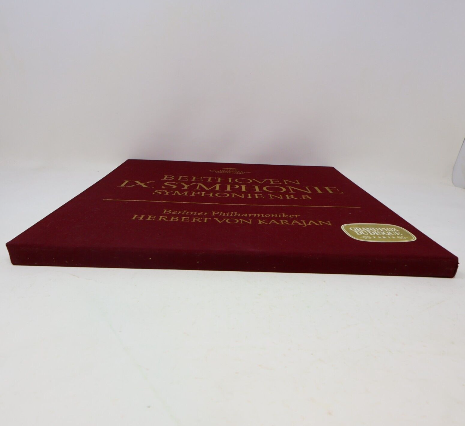 Beethoven Berliner Herbert von Karajan IX. Symphonie Nr. 8 LP Record 138 807/808