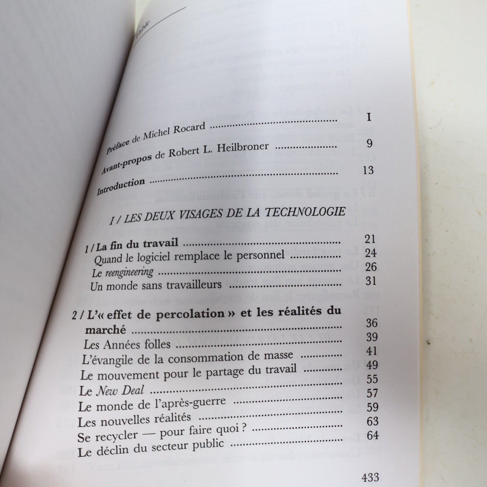 1996 La Fin du Travail Jeremy Rifkin Boréal Affaires Société Français Paperback