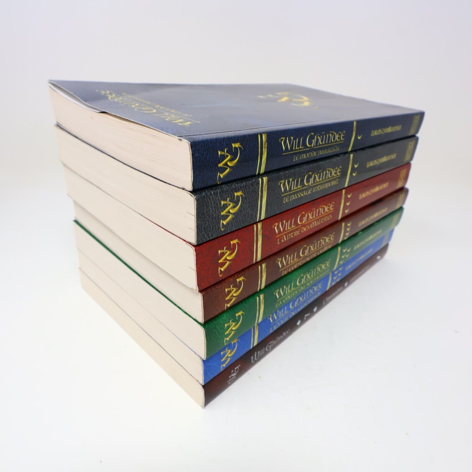 Lot 7 Livres Will Ghündee #1-7 Louis Lymburner Michel Quintin Fantasy Français
