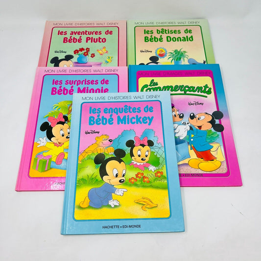 Lot de 5 Mon Livre d'Histoires/D'Images Walt Disney Enfants Français/French 1986