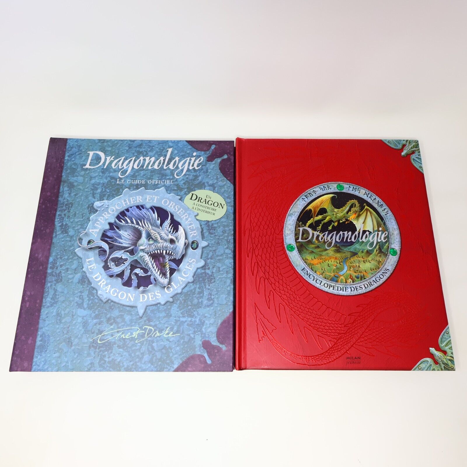 Lot 3 Livres Dragonologie/Dragon des Glaces/Piratologie Dugald A. Steer Français