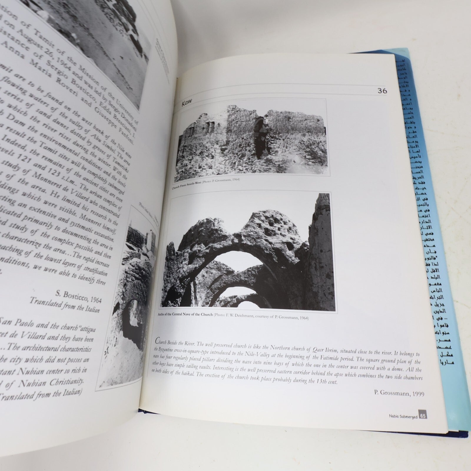 2000 Nubia Submerged Simone/Marino Society History Archeology Agenza Italiana HC