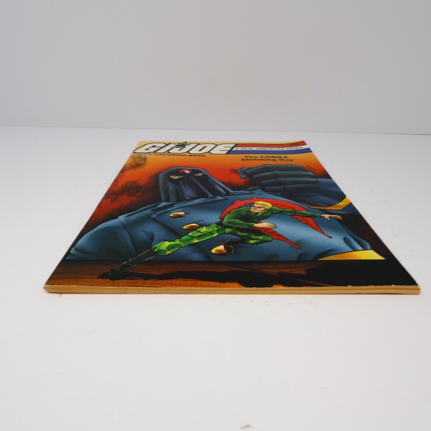 1988 The COBRA Shrinking Ray Coloring Book G.I. Joe by S.M. Ballard Paperback PB