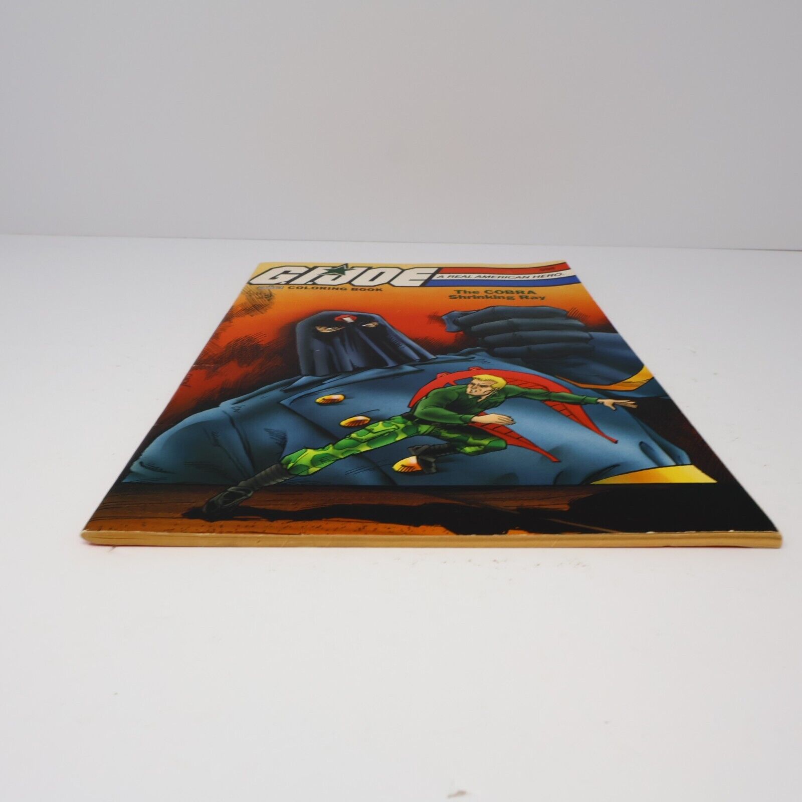 1988 The COBRA Shrinking Ray Coloring Book G.I. Joe by S.M. Ballard Paperback PB