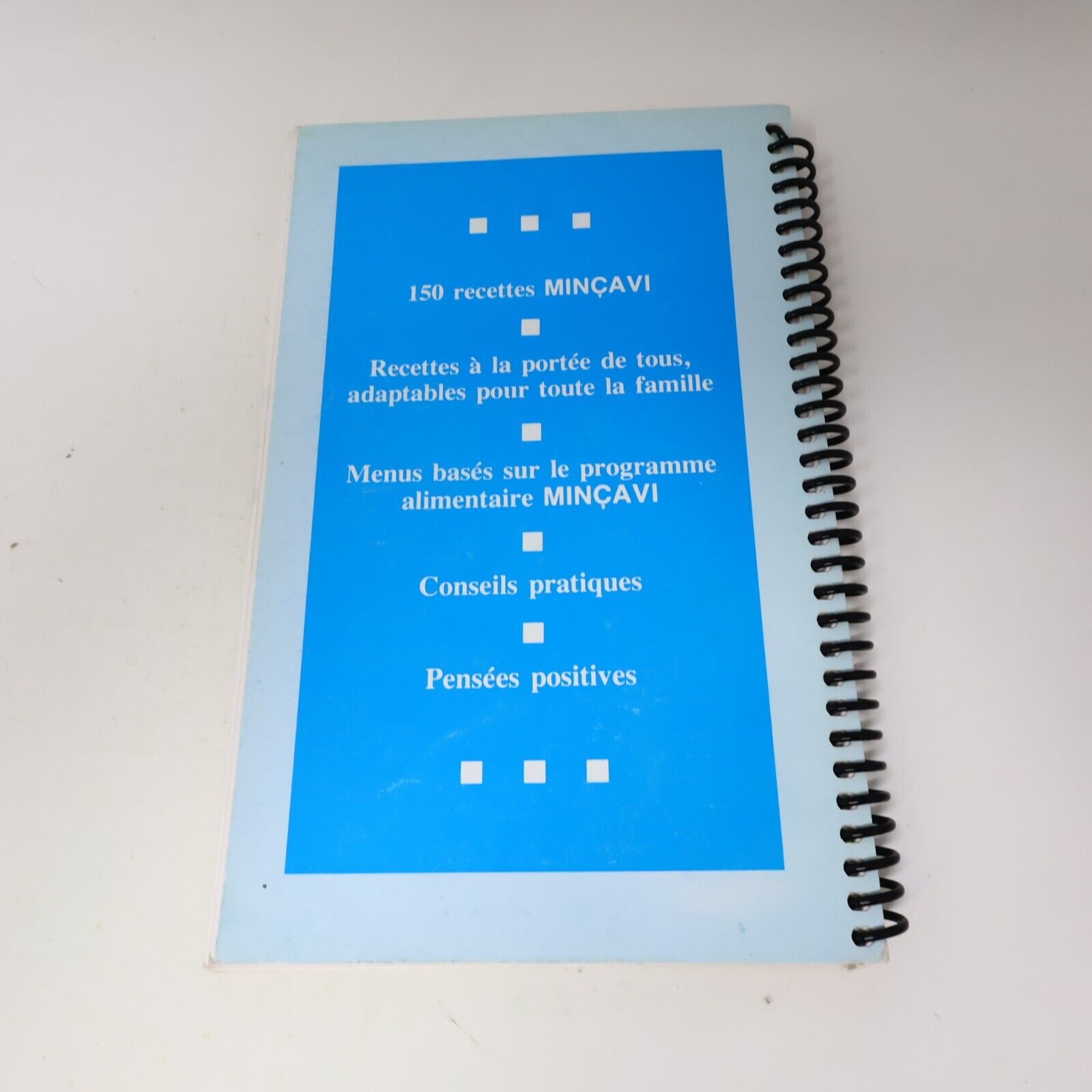 Lot 5 Livres Recettes Cuisine Minçavi #1-5 de Lyne Martineau Français 90s French