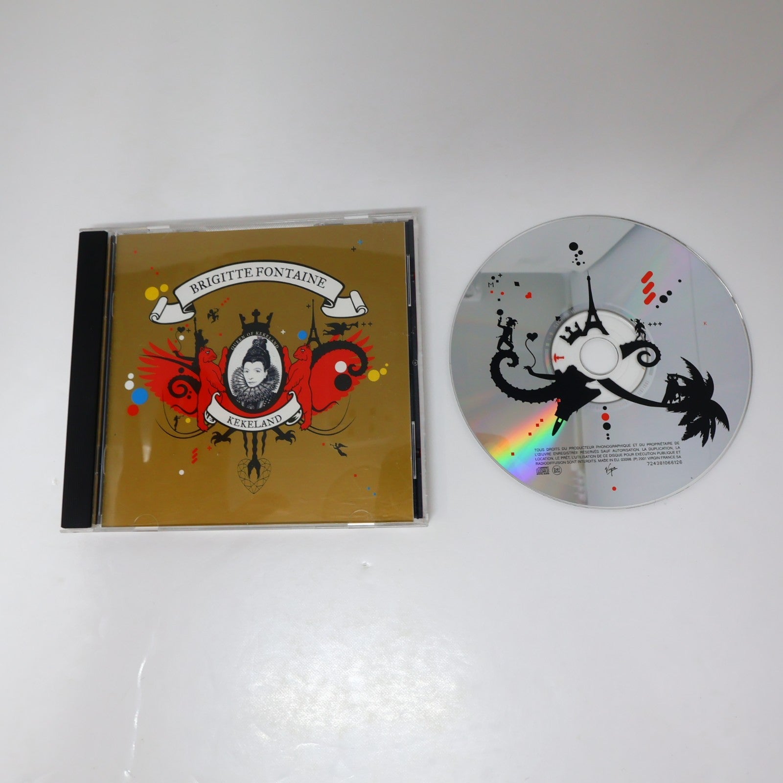 Brigitte Fontaine Kekeland CD Demie Clocharde/Bis Baby Boum Boum/Pipeau/Rififi