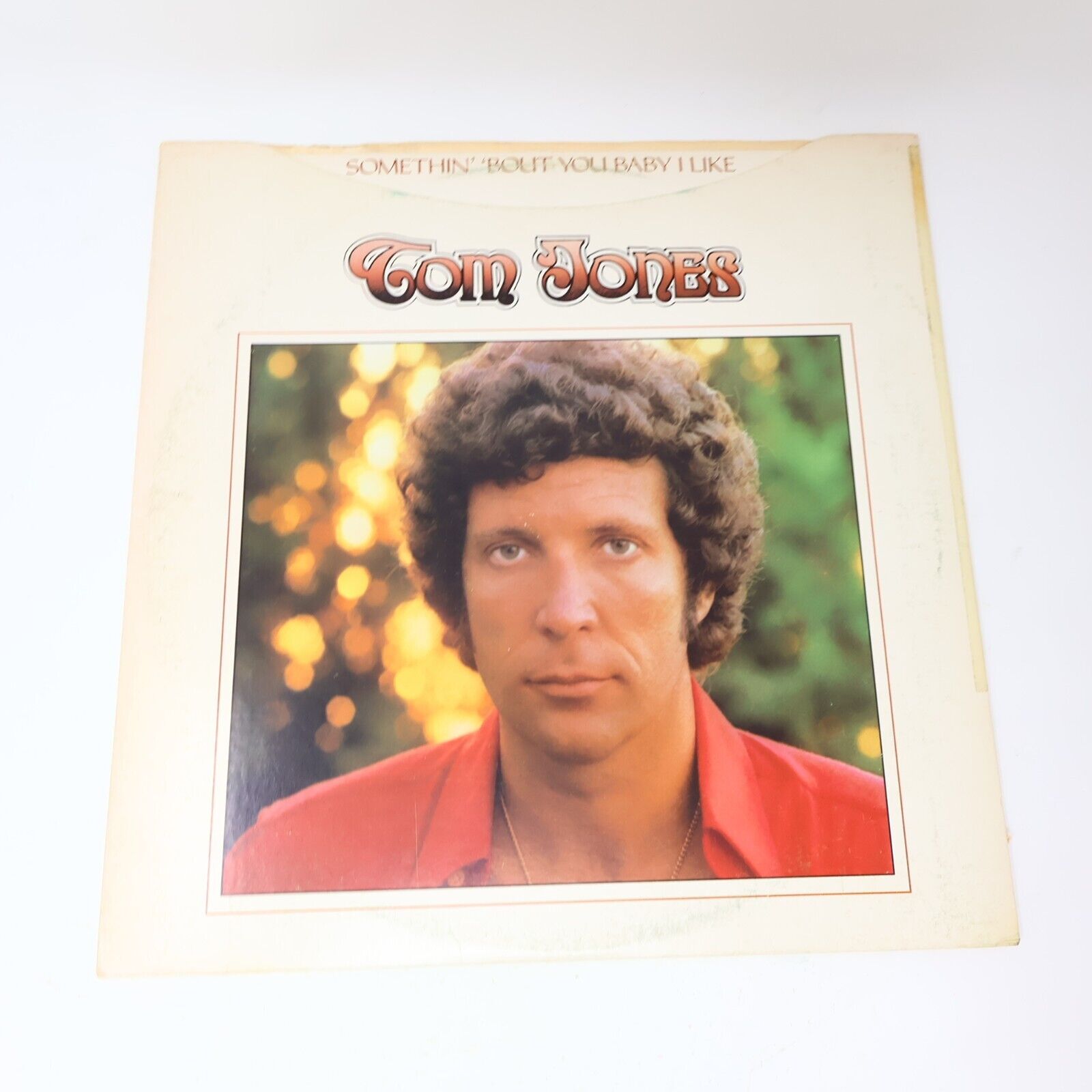 Tom Jones Somethin' 'Bout You Baby I Like LP Record Vinyl 1974 Parrot PAS 71066