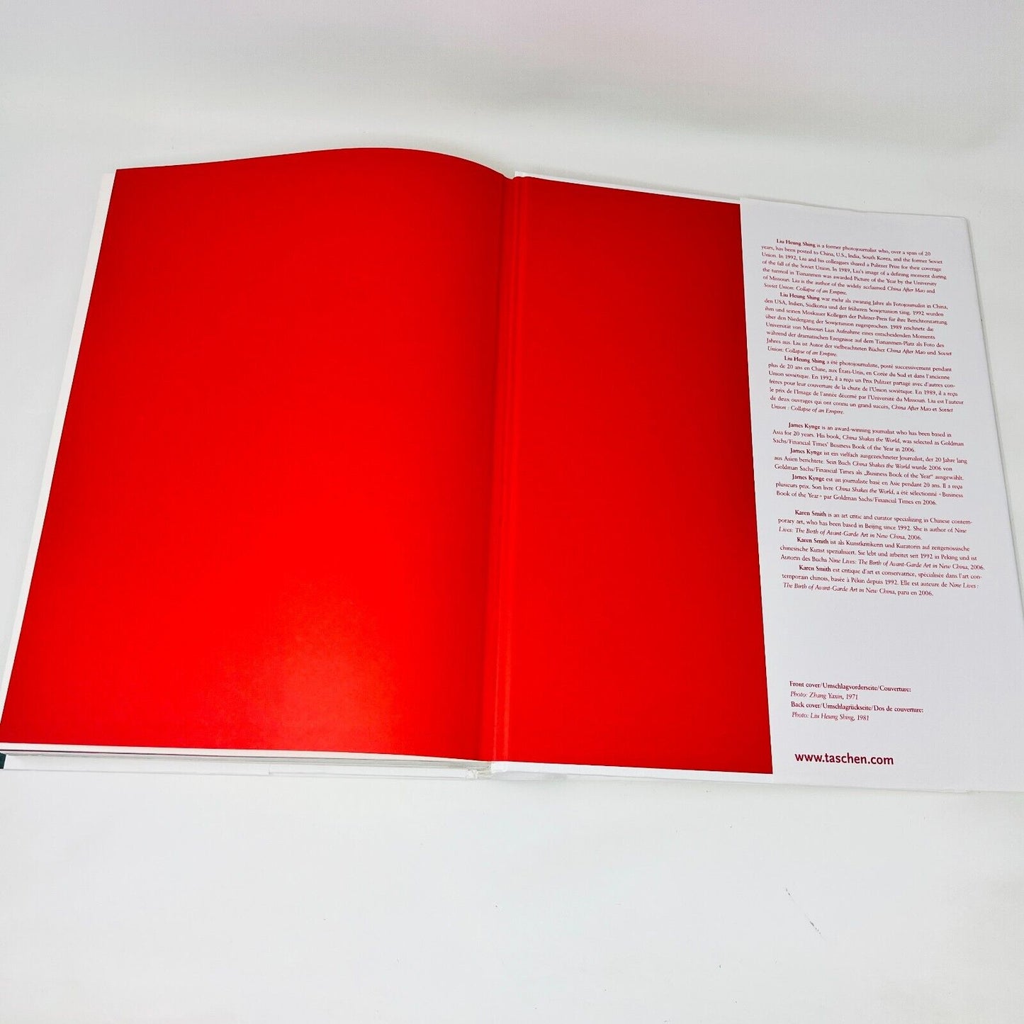 2008 China Portrait of a Country by Liu Heung Shing HC DJ Tashen English/French
