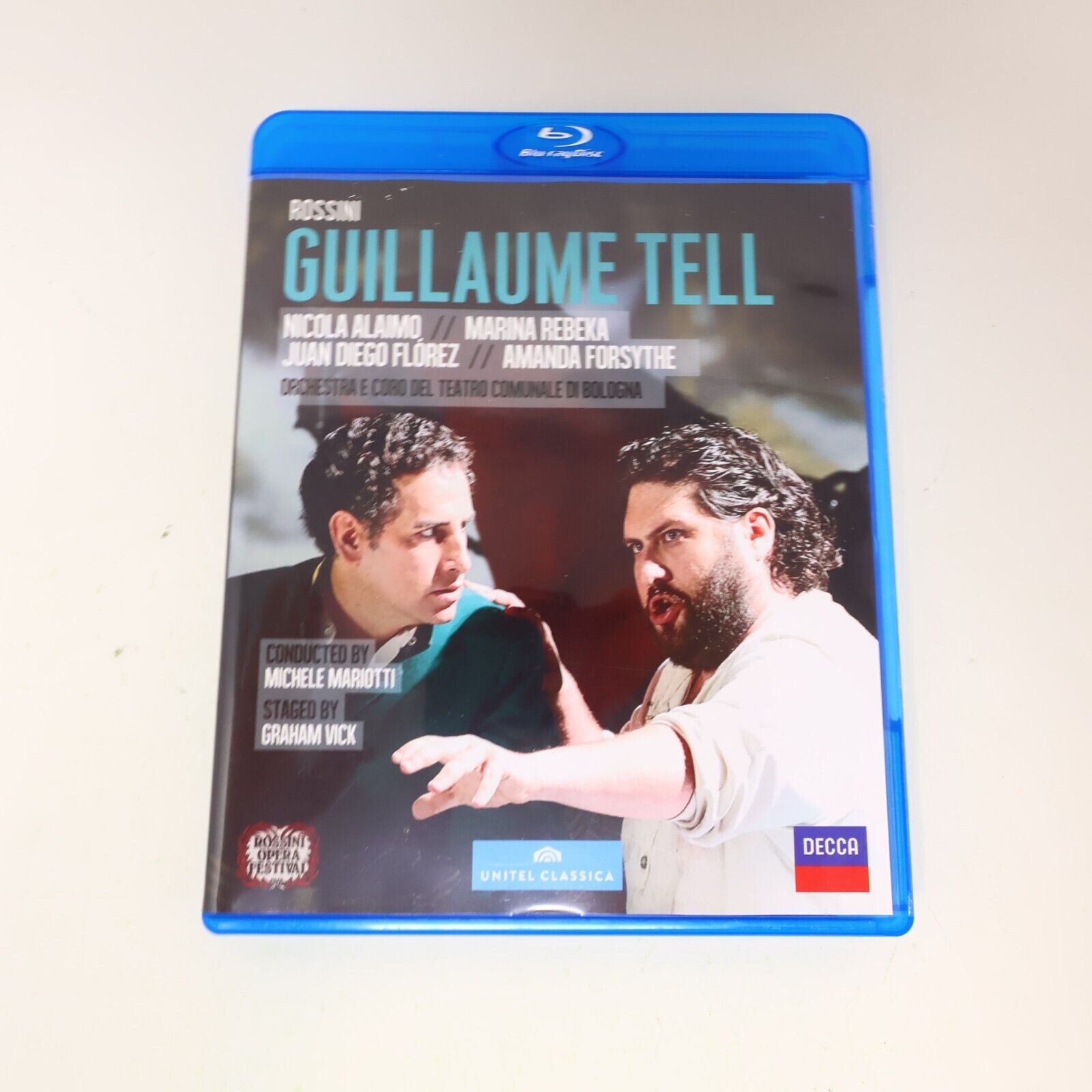Rossini Guillaume Tell Blu-ray 2015 Tested Teatro Comunale Di Bologna Mariotti
