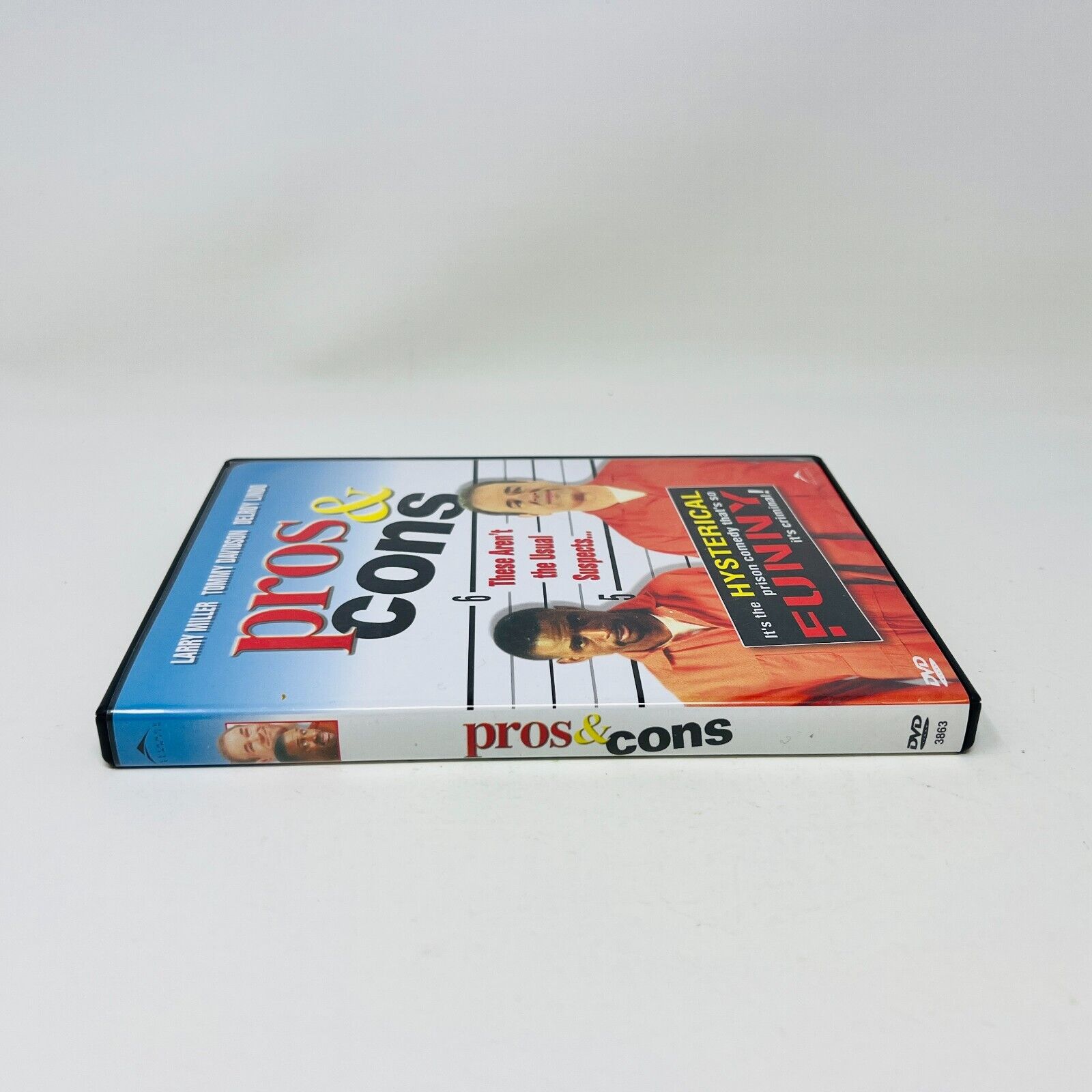 Pros & Cons DVD Comedy Tested Larry Miller/Tommy Davidson/Delroy Lindo NTSC