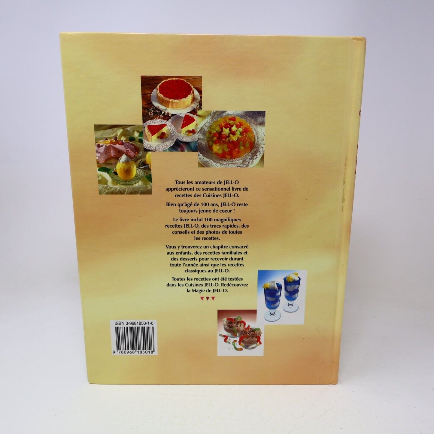 1997 La Magie de Jell-O Desserts et Goûters 100 Recettes Cuisine Boyer/Gingras
