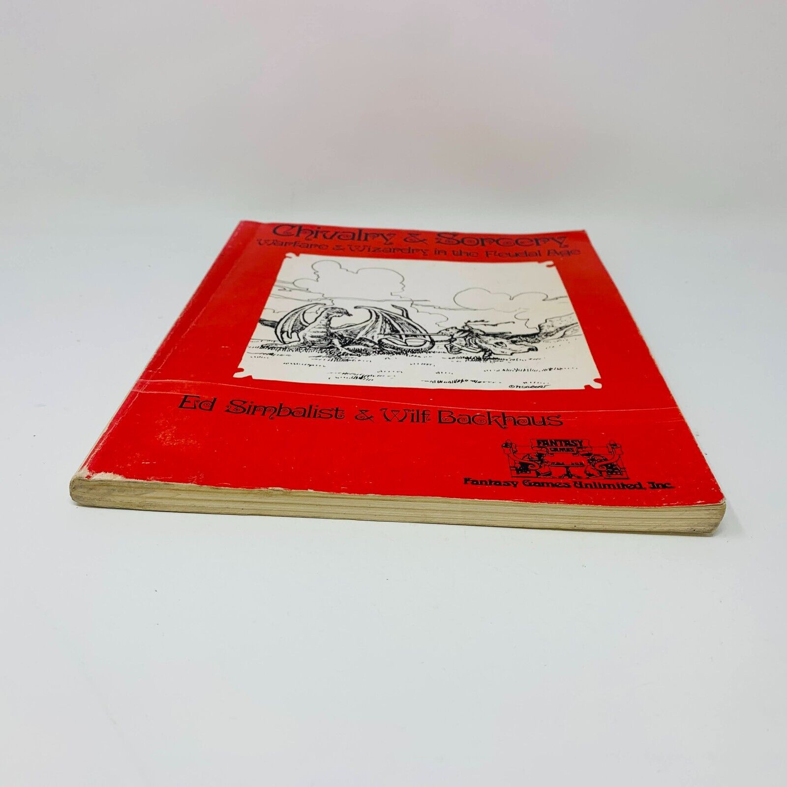 1977 Chivalry & Sorcery Warfare & Wizardry in the Feudal Age RPG FGU Simbalist