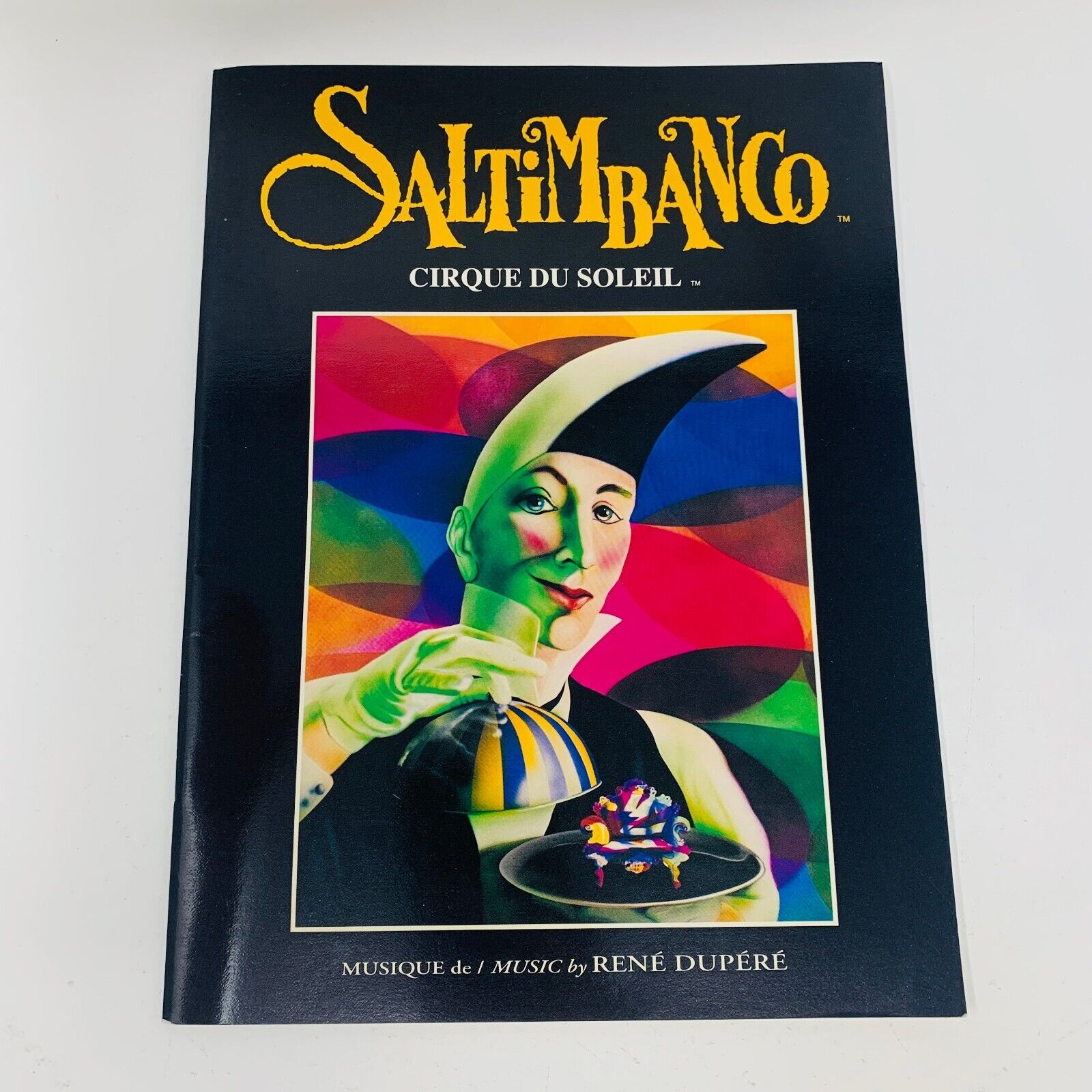 1993 Saltimbanco Cirque du Soleil Songbook Show Music René Dupéré Piano Vocal