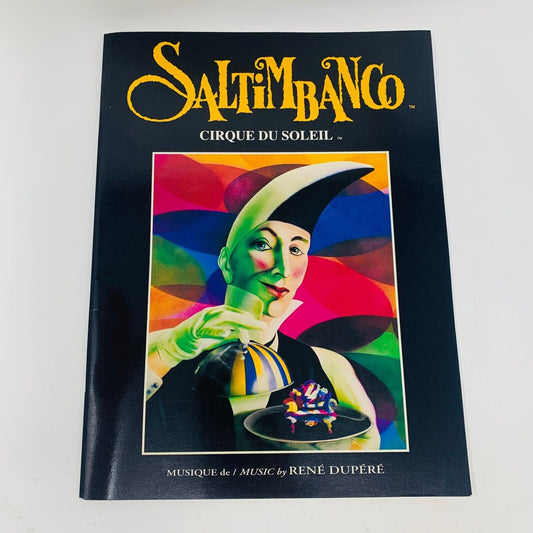 1993 Saltimbanco Cirque du Soleil Songbook Show Music René Dupéré Piano Vocal